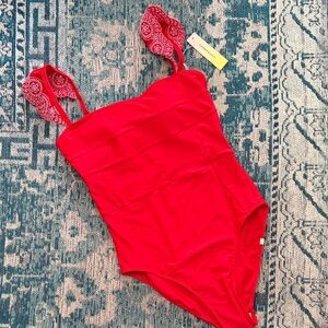 Summersalt Red Women's Swim Bodysuit